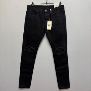 NWT MNML Men Skinny Slim Fit Jeans Size 31 Black Denim D084 -16